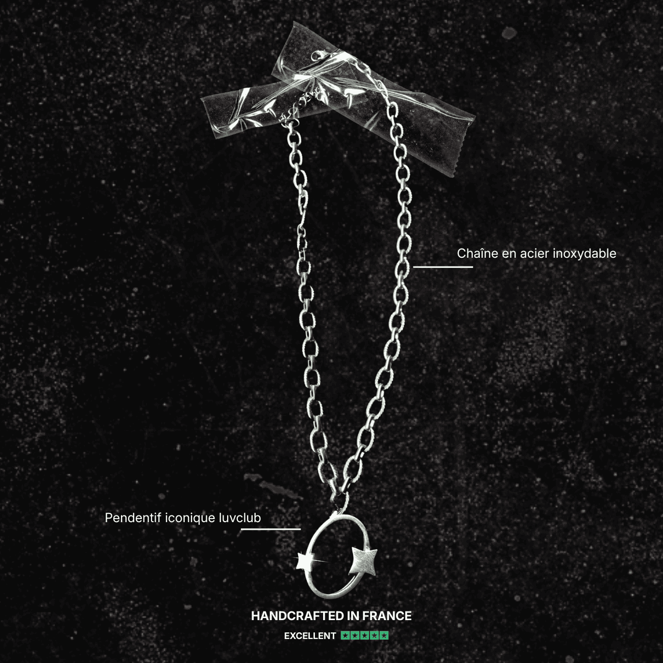 Collier Silver Luvclub